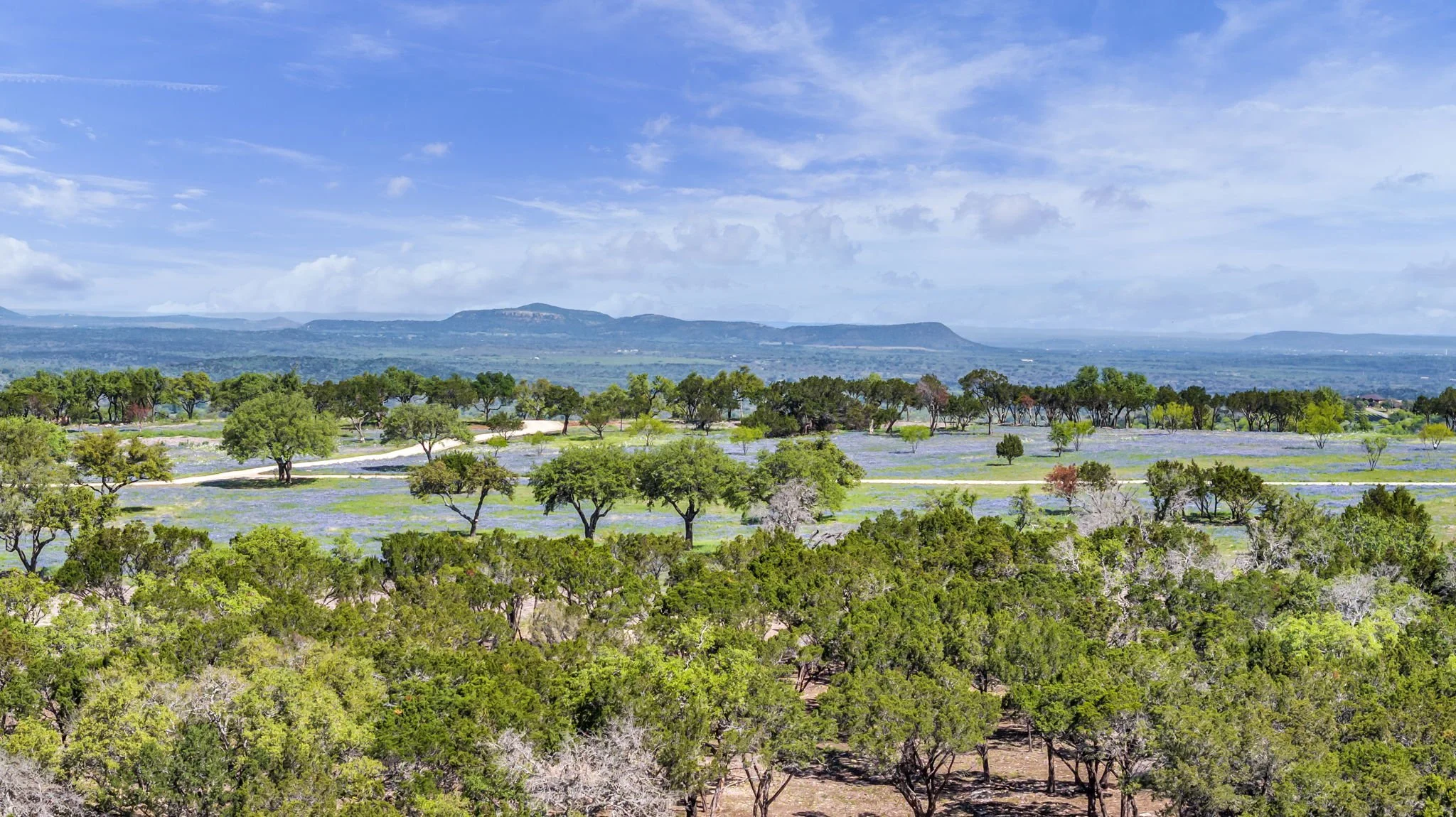 RanchesAt Big Mountain ridge-top ranchette homesite overlooking Horseshoe Bay and Marble Falls Texas