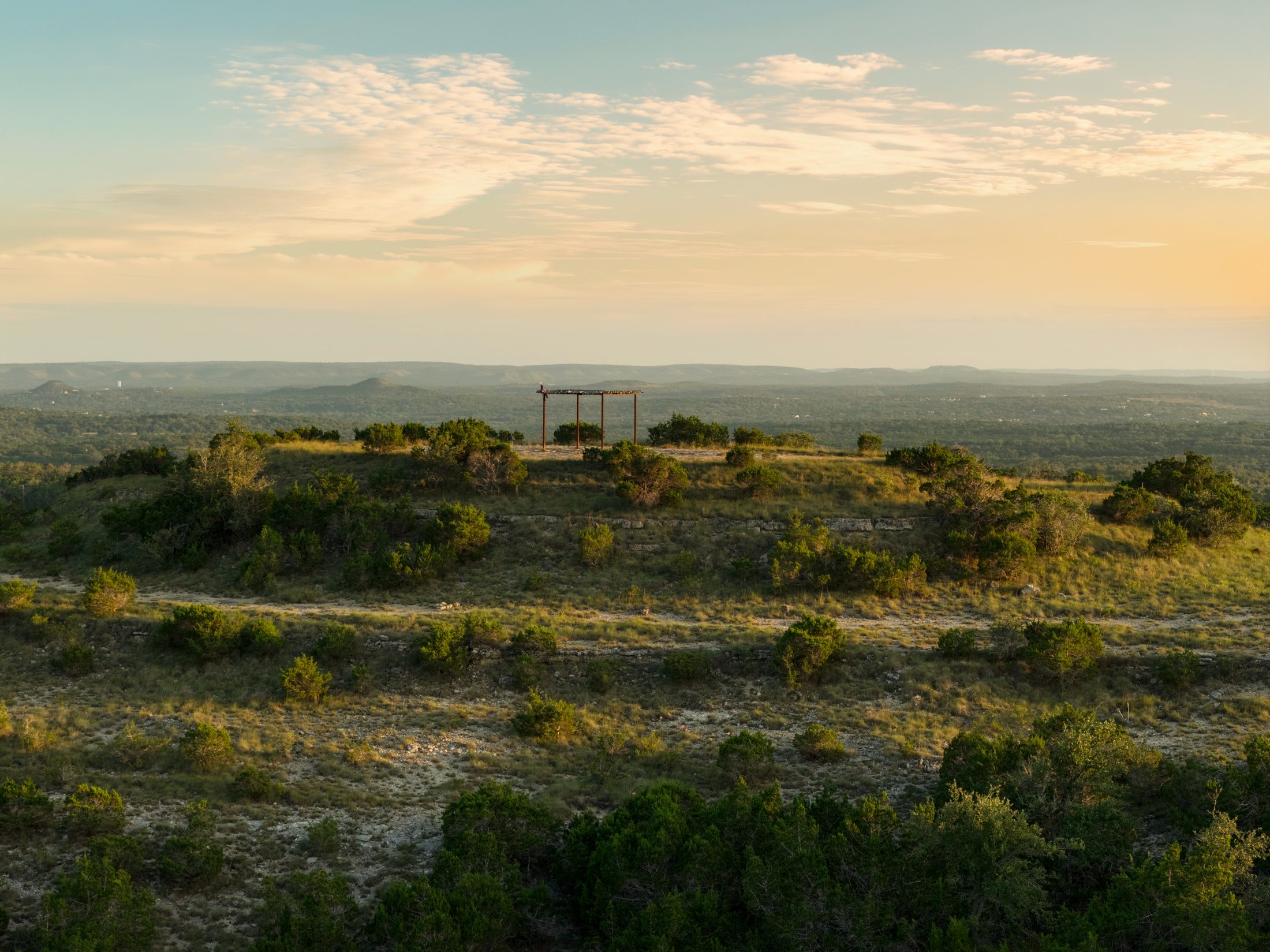 Elevated homesite with a long-range Hill Country view at RanchesAt Driftwood